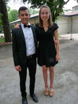 Anne Lise Vernières et Youssef Hebbar, 2 néo-bacheliers du lycée Barral